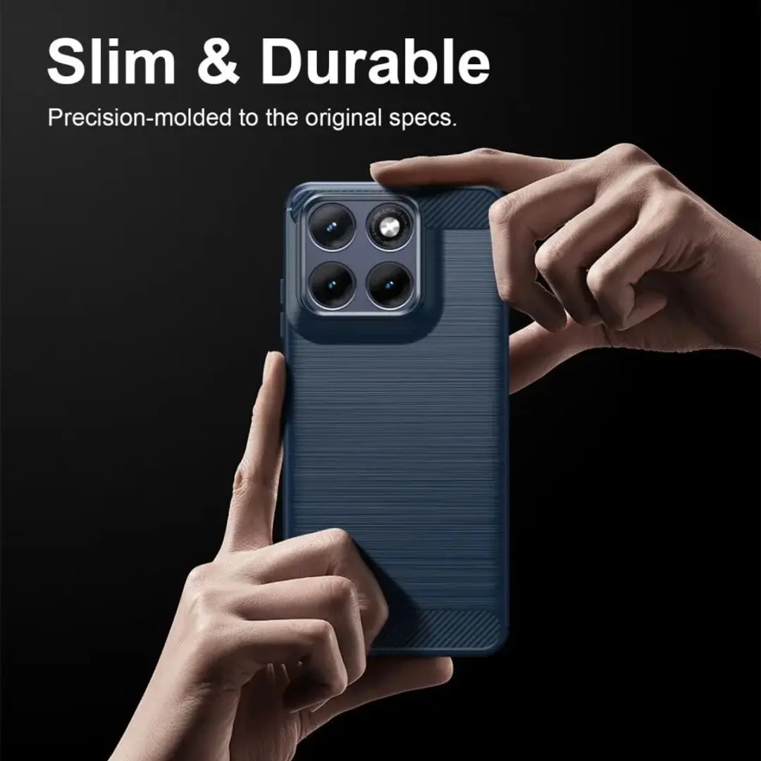 Selected TPU Hoesje Motorola Edge 70 Fusion - Blauw