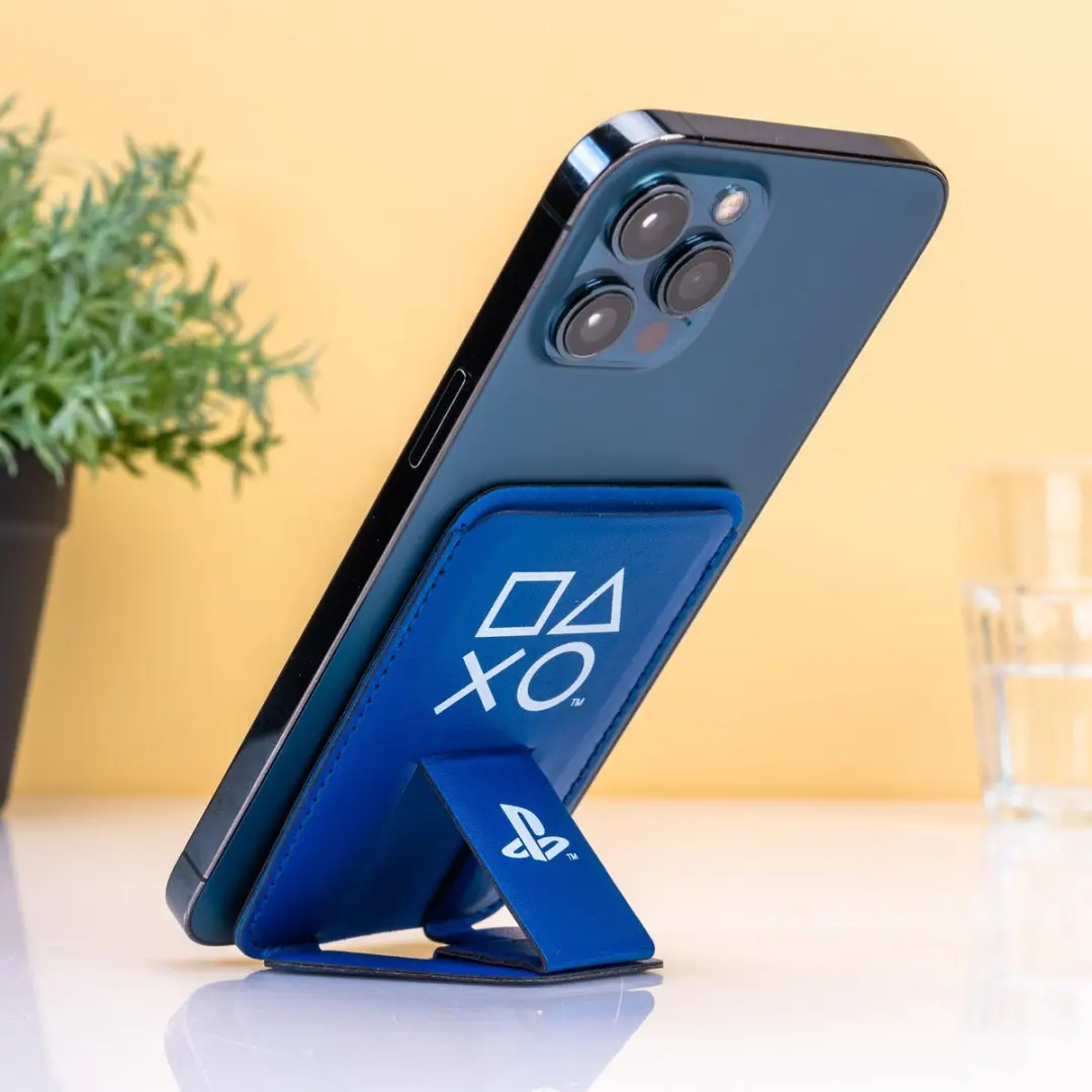 Paladone PlayStation Card Holder & Phone Stand PP11580PS - Blauw/Wit