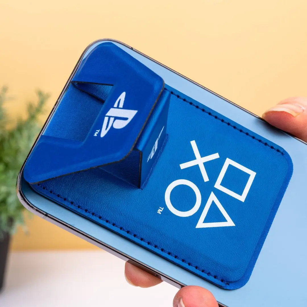 Paladone PlayStation Card Holder & Phone Stand PP11580PS - Blauw/Wit