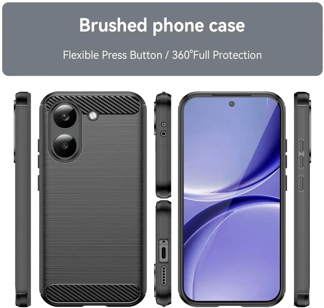 Selected TPU Hoesje Xiaomi Poco X8 Pro - Zwart