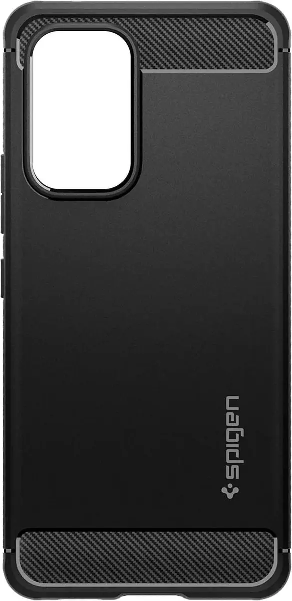 Spigen Rugged Armor ACS04159 Hoesje - Samsung Galaxy A53 - Zwart