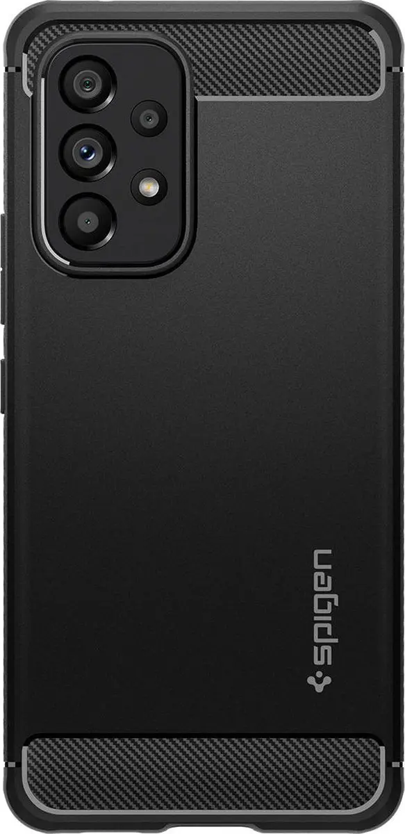 Spigen Rugged Armor ACS04159 Hoesje - Samsung Galaxy A53 - Zwart - afbeelding 6 van 6