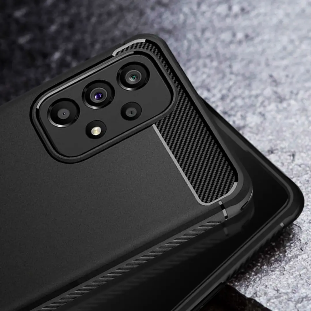 Spigen Rugged Armor ACS04159 Hoesje - Samsung Galaxy A53 - Zwart