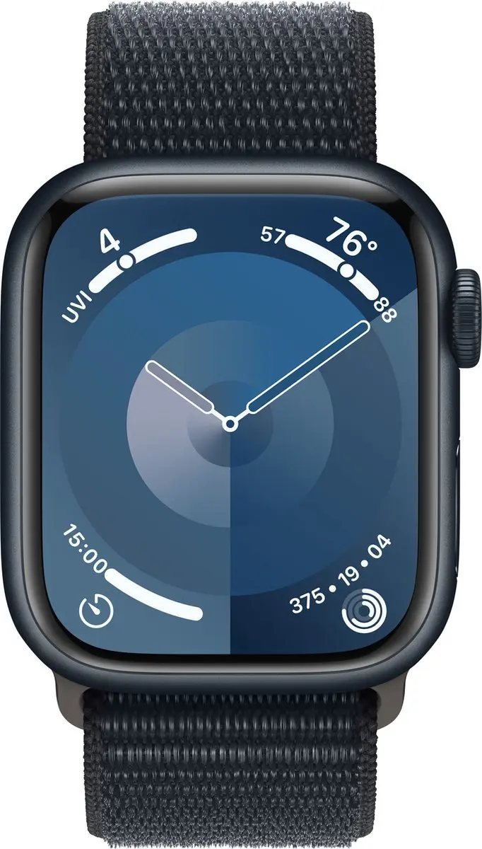 Apple Watch Series 9 GPS + Cellular 41mm - Middernacht Aluminium