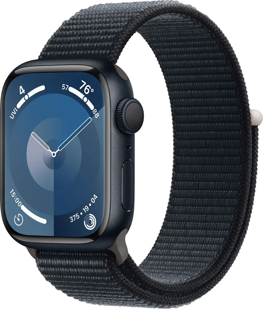 Apple Watch Series 9 GPS + Cellular 41mm - Middernacht Aluminium