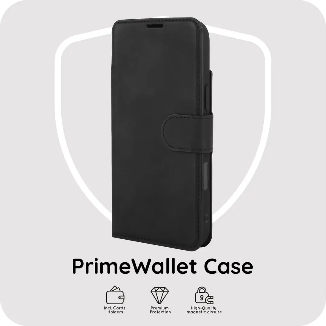 Just in Case iPhone 17 Pro Max Hoesje MAP2938PW1 - Pasjeshouder - Zwart