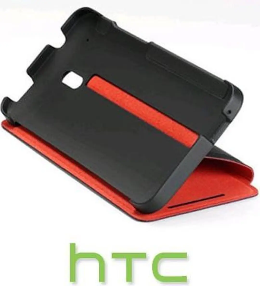 HTC HC C850 One Mini Hoesje - 99H11216-00 - Rood/Grijs