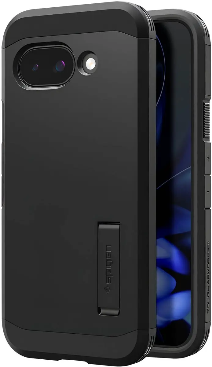 Spigen Tough Armor ACS09046 Hoesje - Google Pixel 9a - Zwart