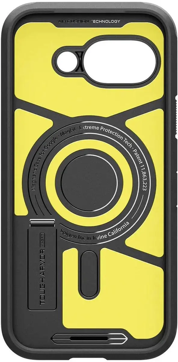 Spigen Tough Armor ACS09046 Hoesje - Google Pixel 9a - Zwart - afbeelding 6 van 6