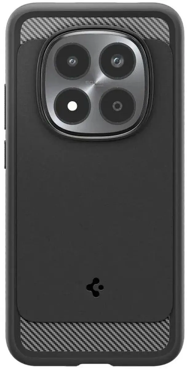 Spigen Rugged Armor Hoesje Xiaomi Redmi Note 15 Pro 5G - Matte Zwart