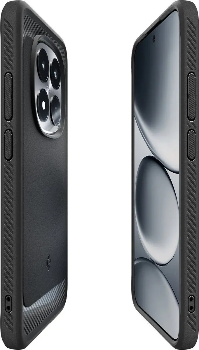 Spigen Rugged Armor Hoesje Xiaomi Redmi Note 15 Pro 5G - Matte Zwart