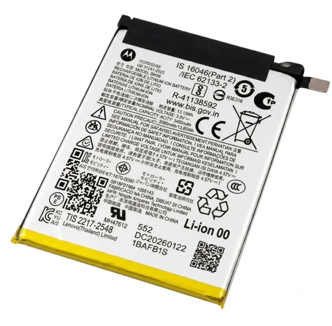 Motorola Razr 70 SM36 Hoofdbatterij 3590mAh - SB18F01964 Grijs