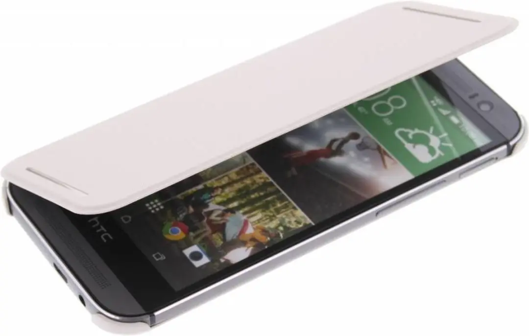 HTC HC V941 Flip Case - HTC One M8 - Wit