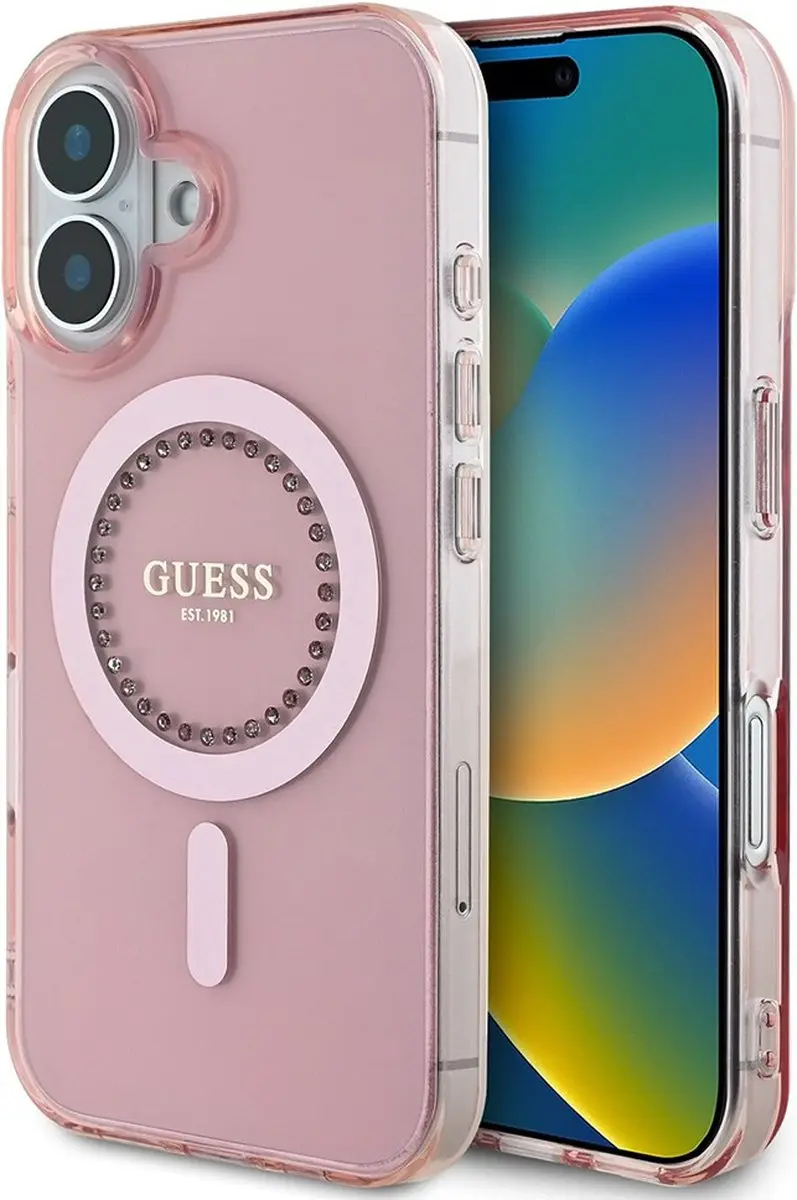 GUESS IML Hoesje iPhone 16