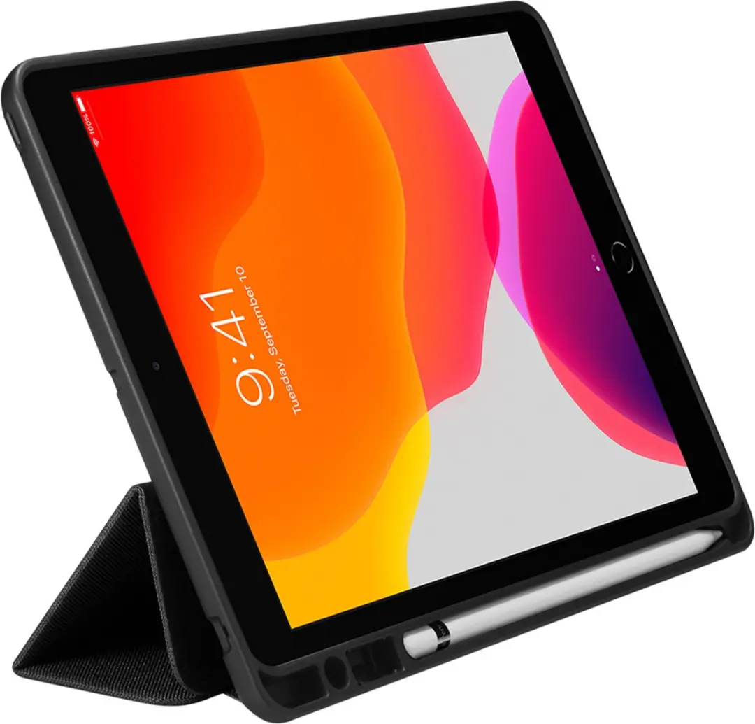 Spigen Urban Fit ACS01060 Hoes - Apple iPad 10.2" - Zwart - afbeelding 3 van 6
