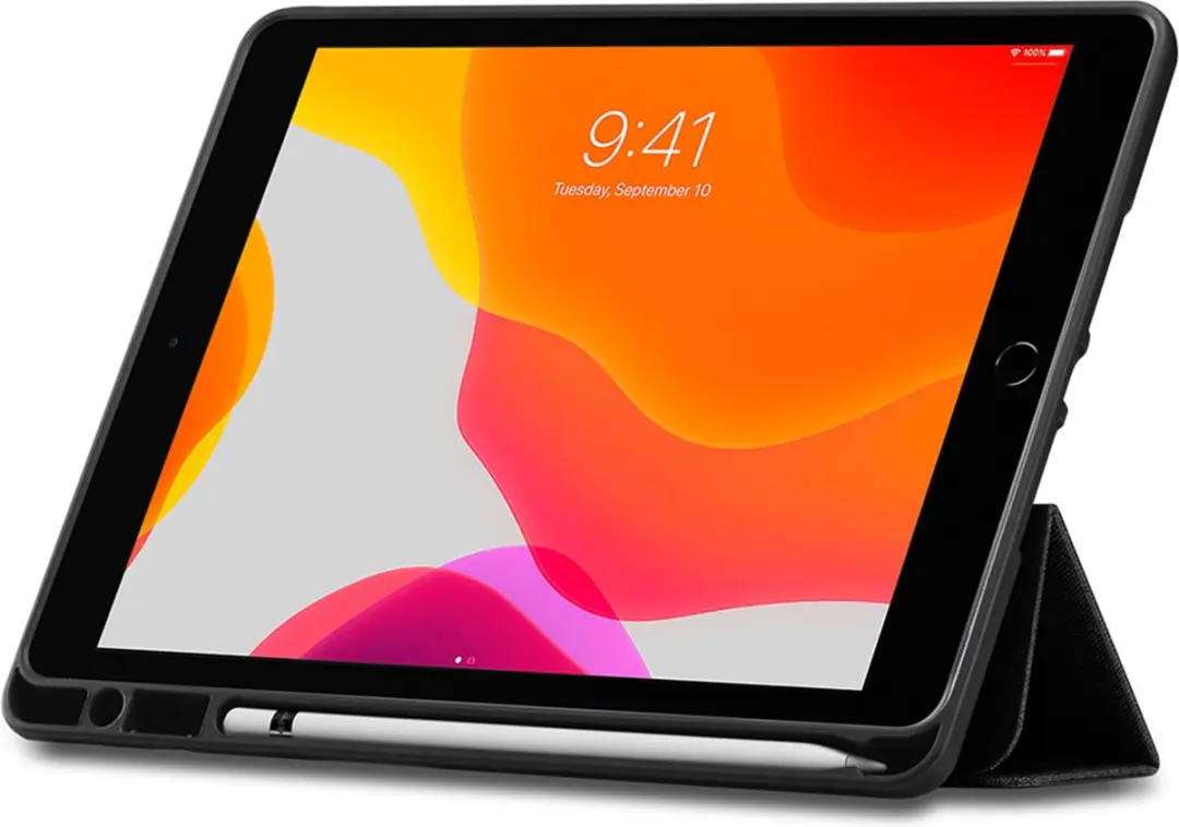 Spigen Urban Fit ACS01060 Hoes - Apple iPad 10.2" - Zwart - afbeelding 4 van 6