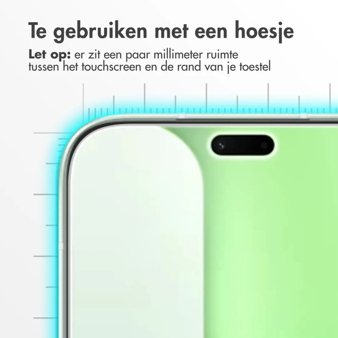 Accezz Screenprotector Honor 600 Lite 5G - Gehard Glas
