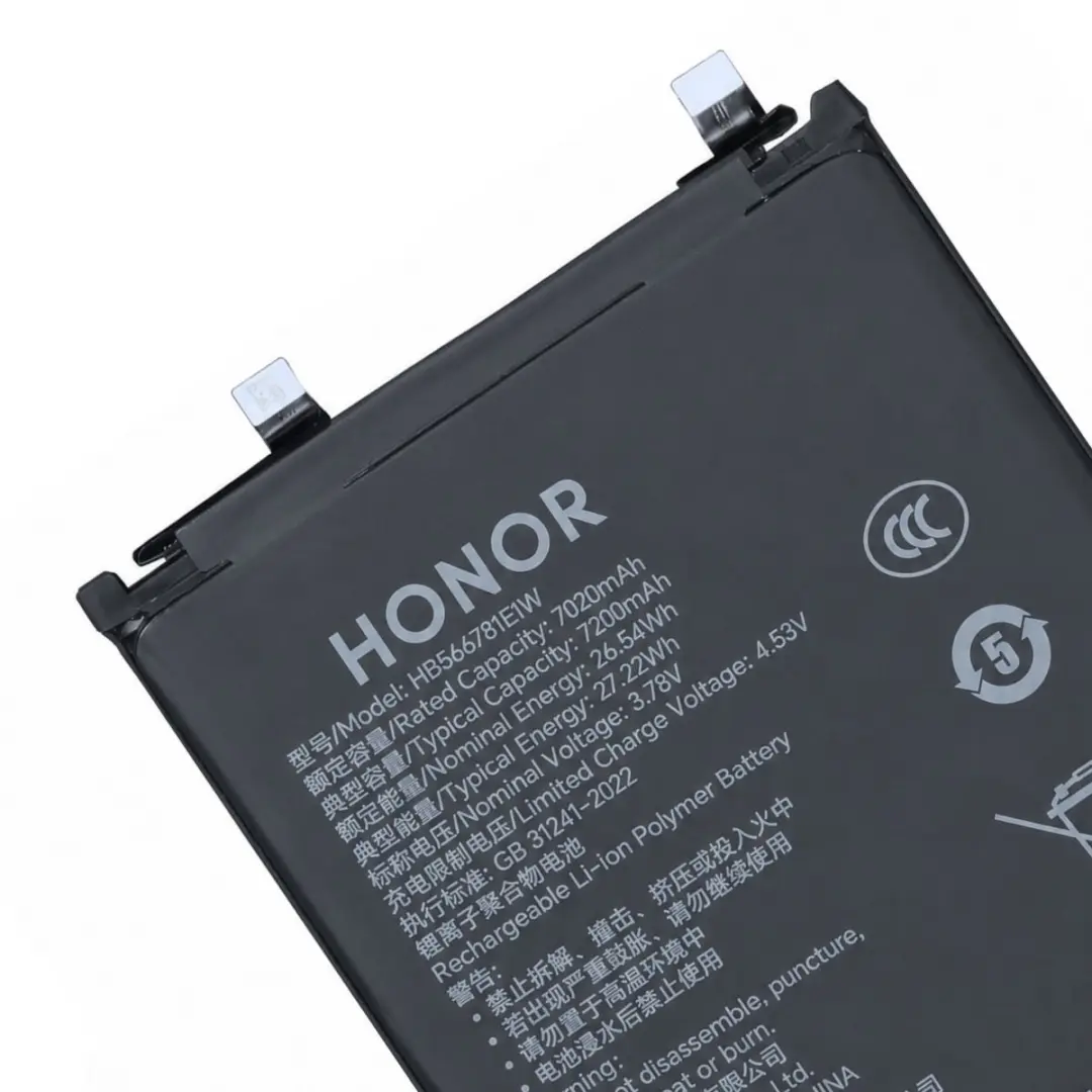 Honor Magic 8 Pro Interne Batterij 7100mAh - Zwart