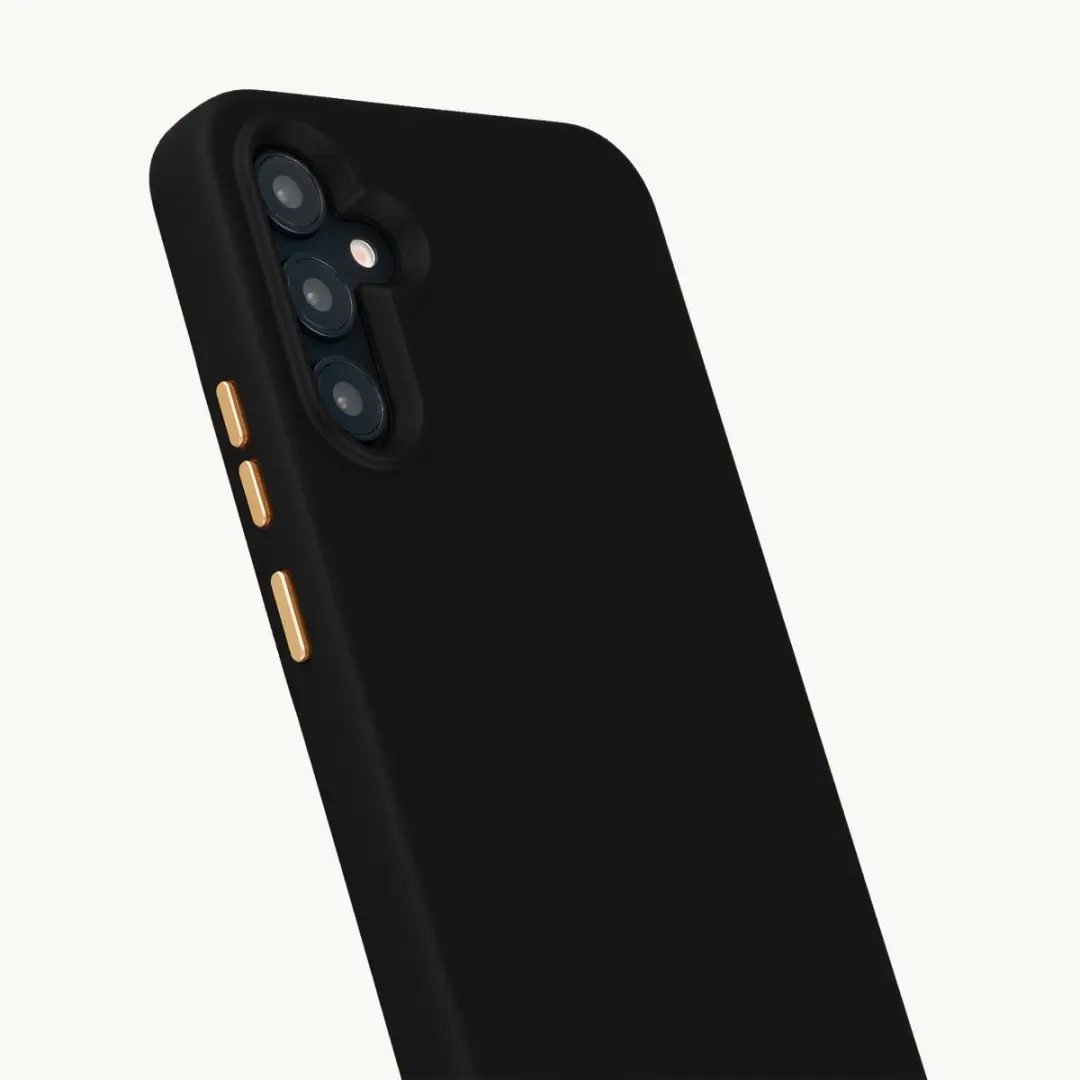 Selencia Rivièra Backcover Hoesje SH00098137 - Samsung Galaxy A34 5G - Magnetisch - Zwart