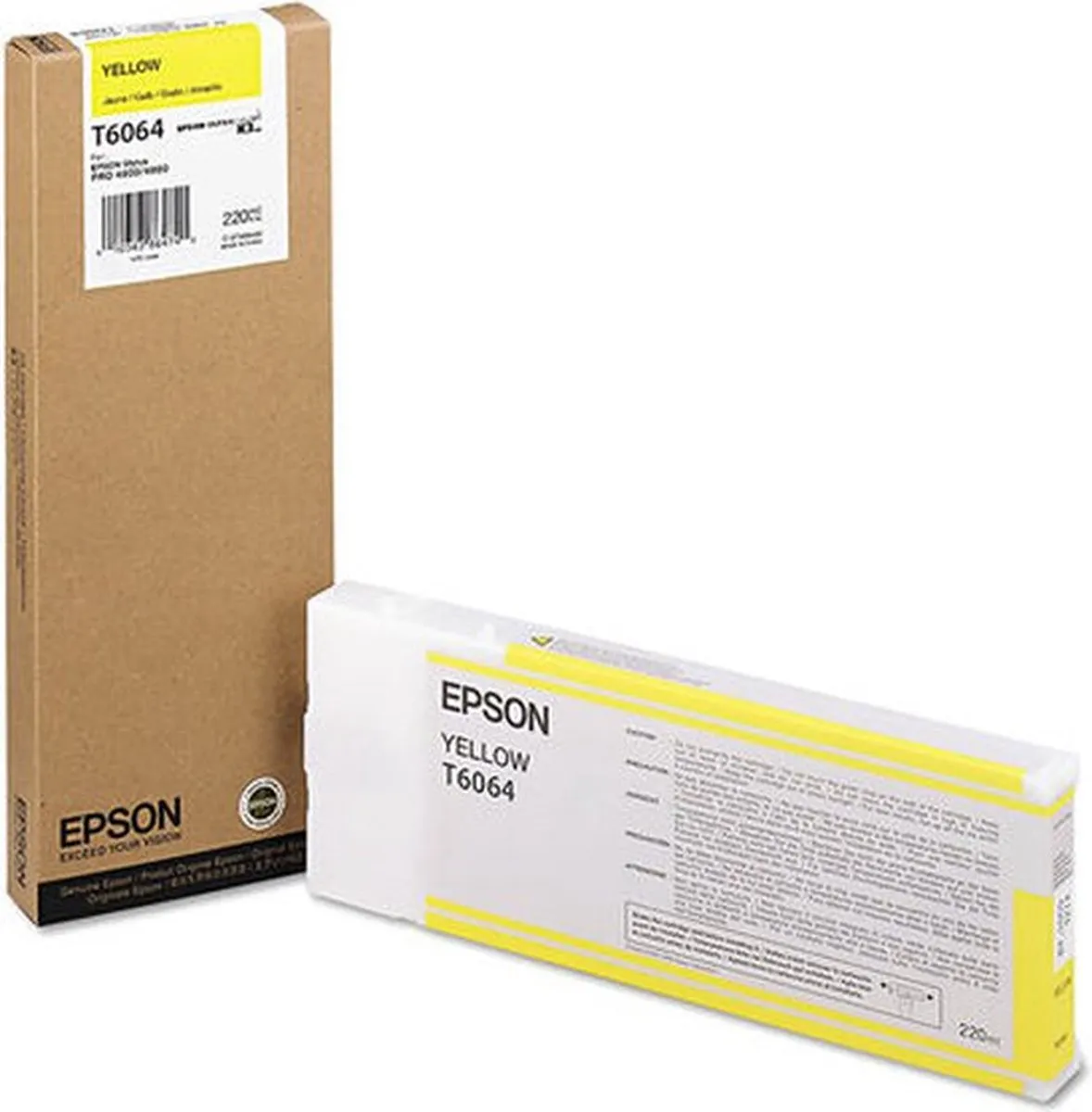 Epson T6064 Inktcartridge Geel - 220ml