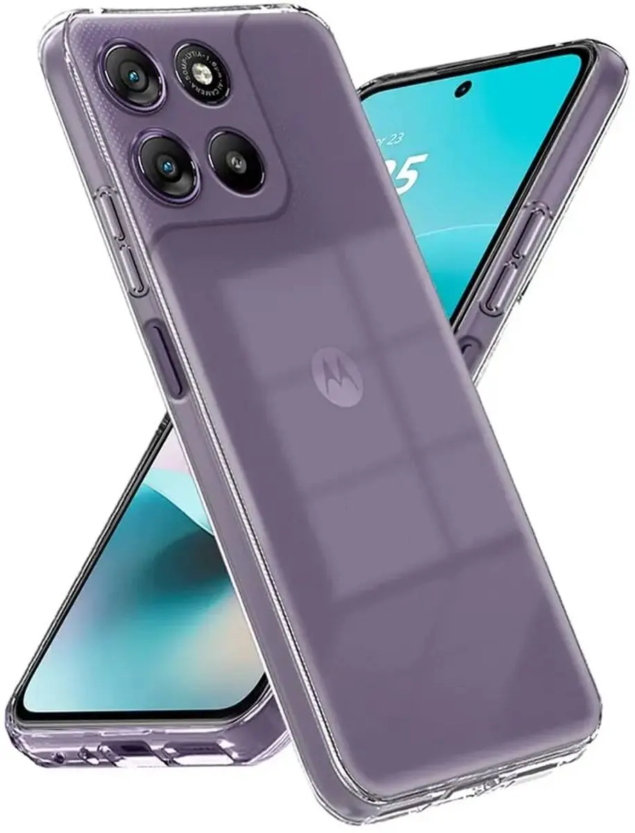Selected Transparant TPU Hoesje Motorola Moto G57