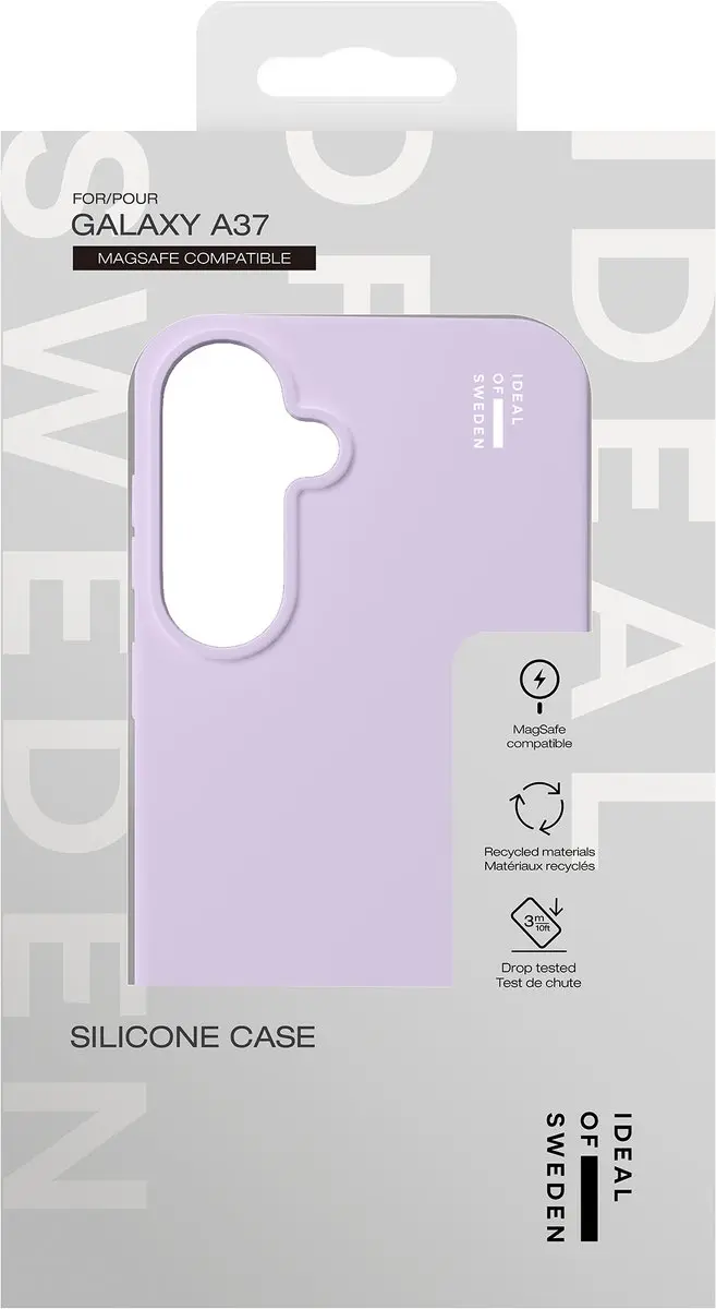 iDeal of Sweden Silicone Hoesje A37 MagSafe - Lavender Milk