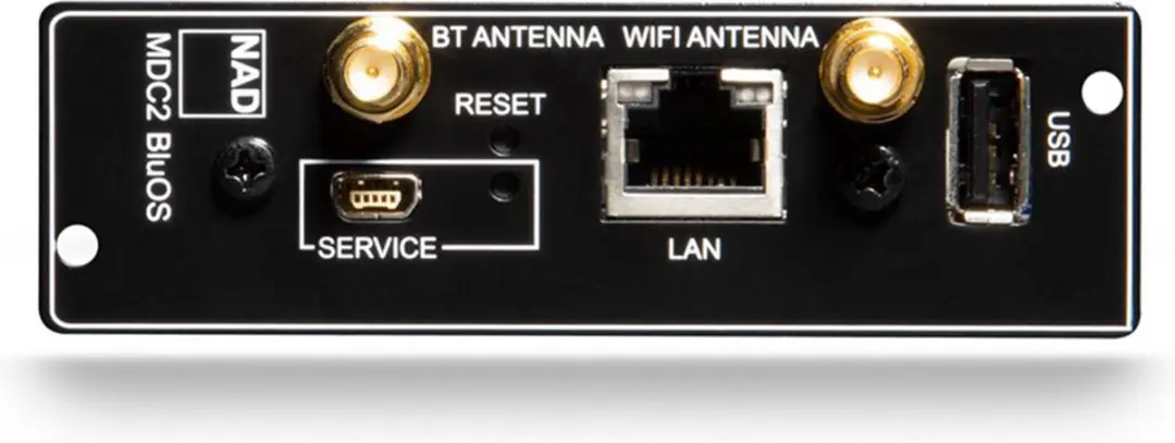 NAD MDC2 BluOS-D C399 Muziekstreamer - Graphite