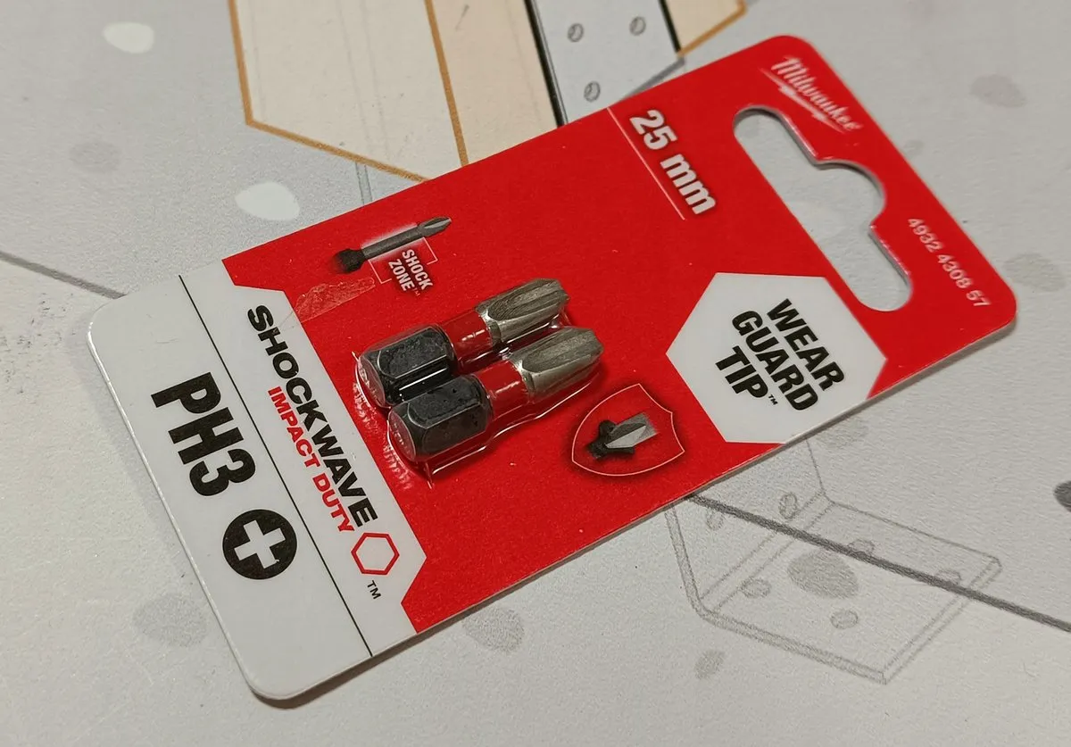 Milwaukee PH3 25mm Slagbit - 2 Stuks