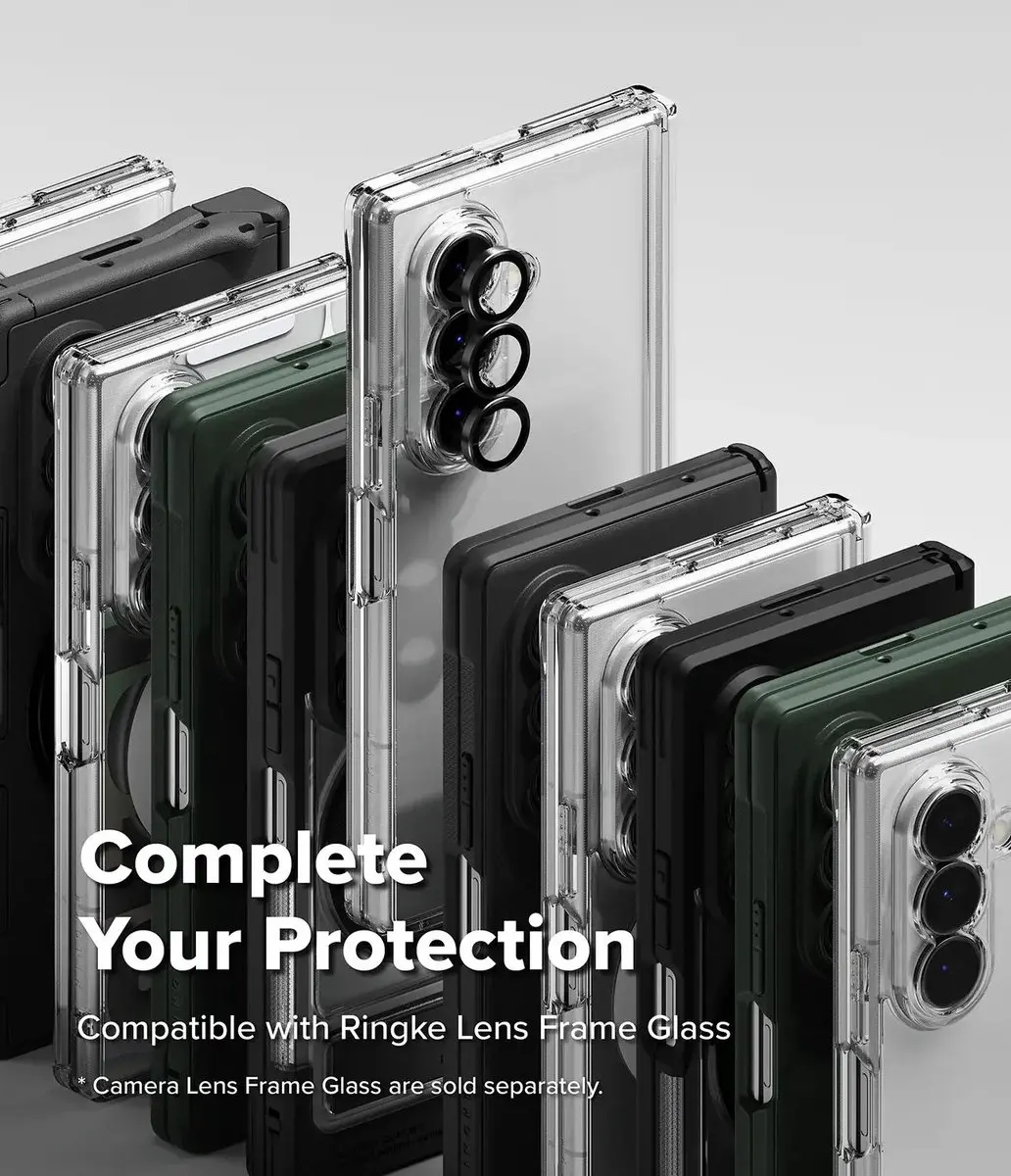 Ringke Fusion Magnetic Hoesje Samsung Galaxy Z Fold8 Ultra - Transparant