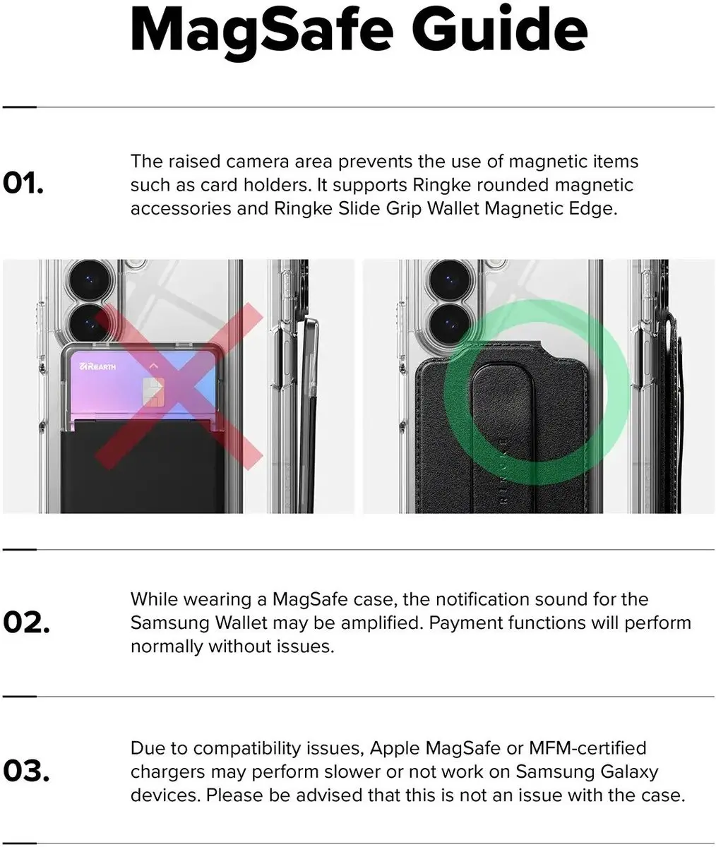 Ringke Fusion Magnetic Hoesje Samsung Galaxy Z Fold8 Ultra - Transparant - afbeelding 6 van 6