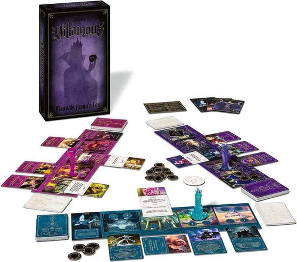 Ravensburger Disney Villainous-Extension 1- Mauvais jusqu'à l'os  FR