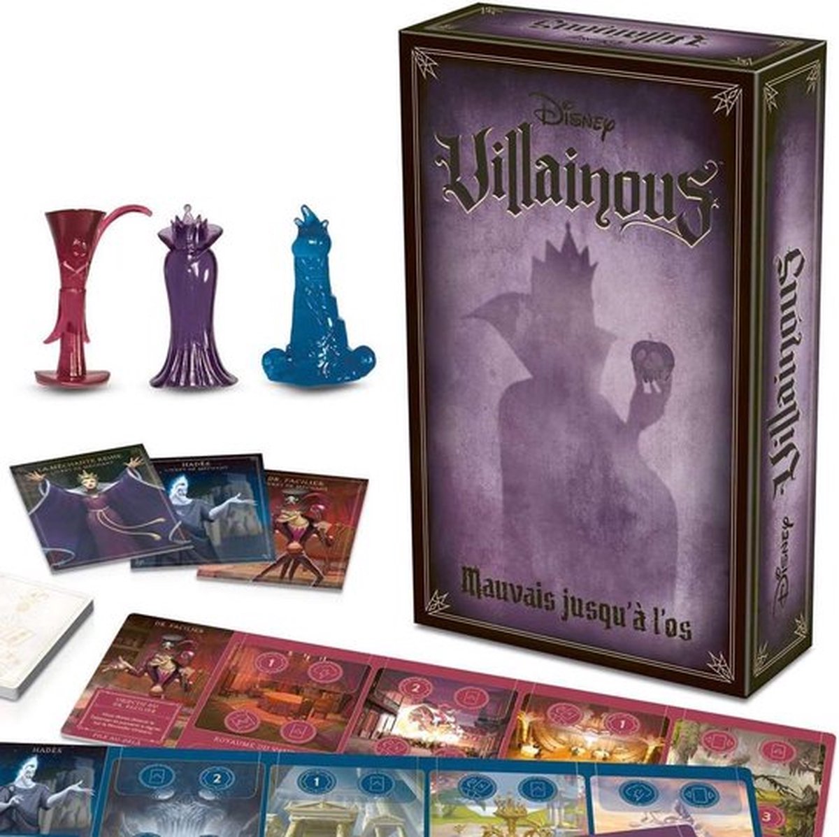 Ravensburger Disney Villainous-Extension 1- Mauvais jusqu'à l'os  FR