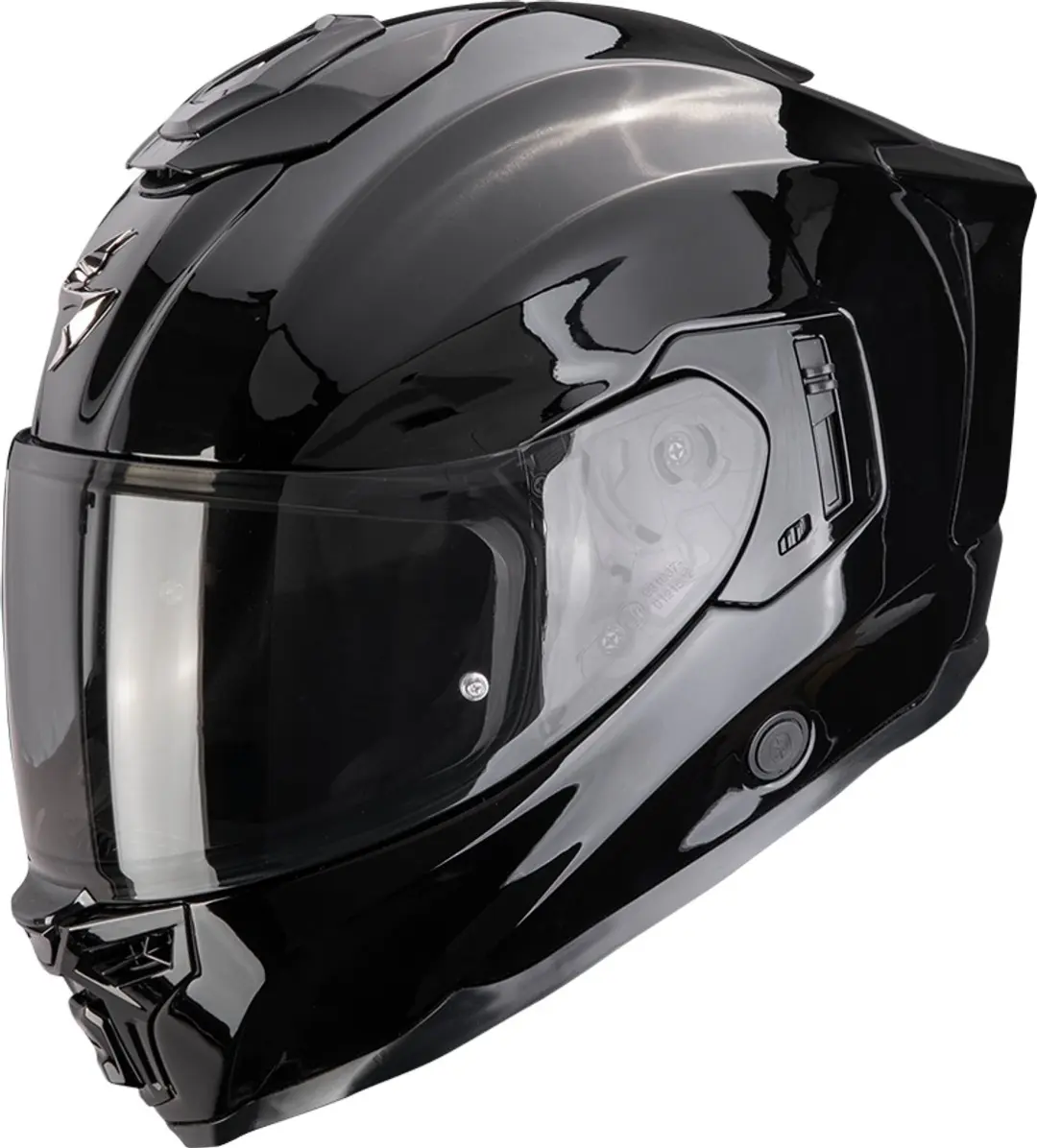 ABUS Scorpion EXO-1500 Solid Glossy Black Integraalhelm - Maat S