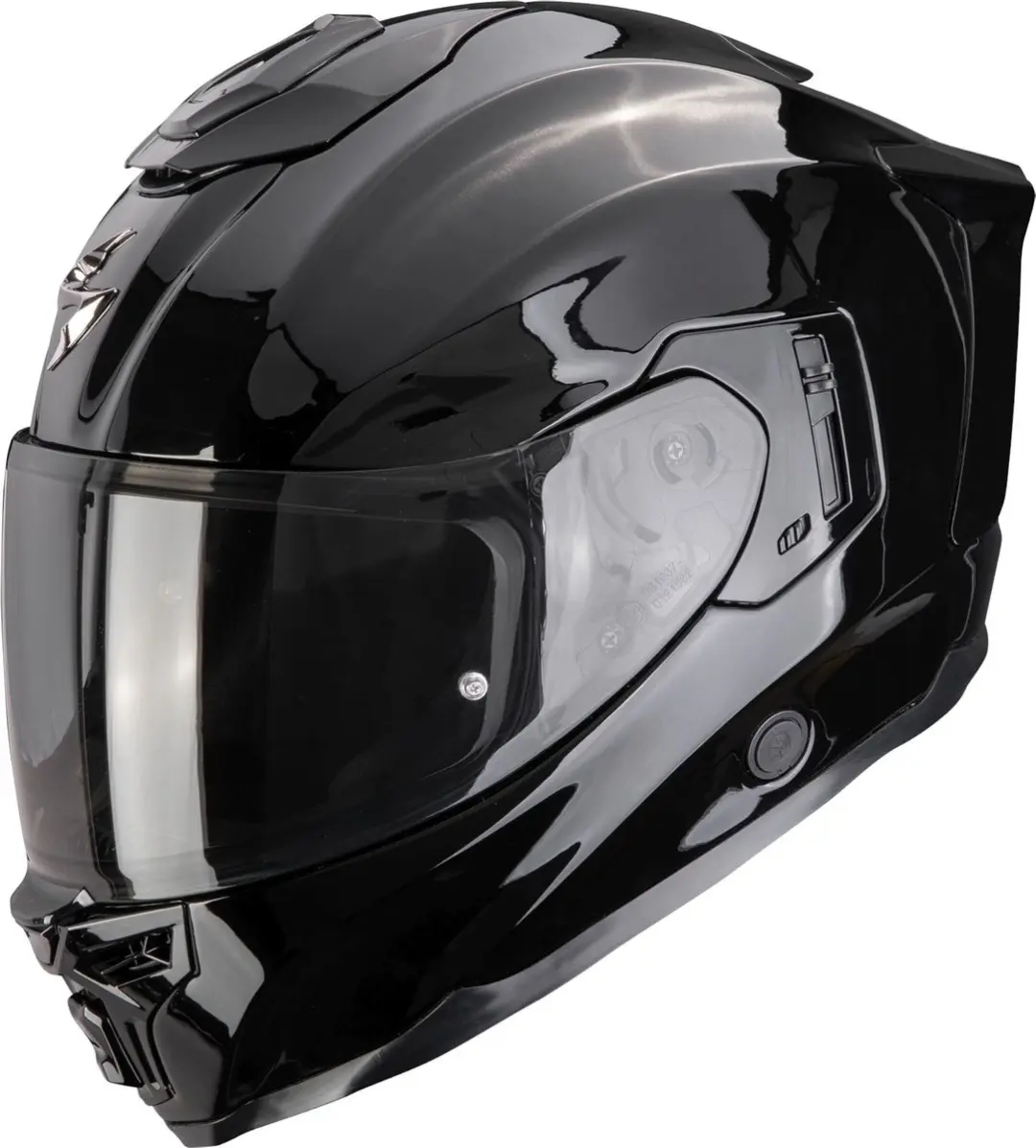 ABUS Scorpion EXO-1500 Solid Glossy Black Integraalhelm