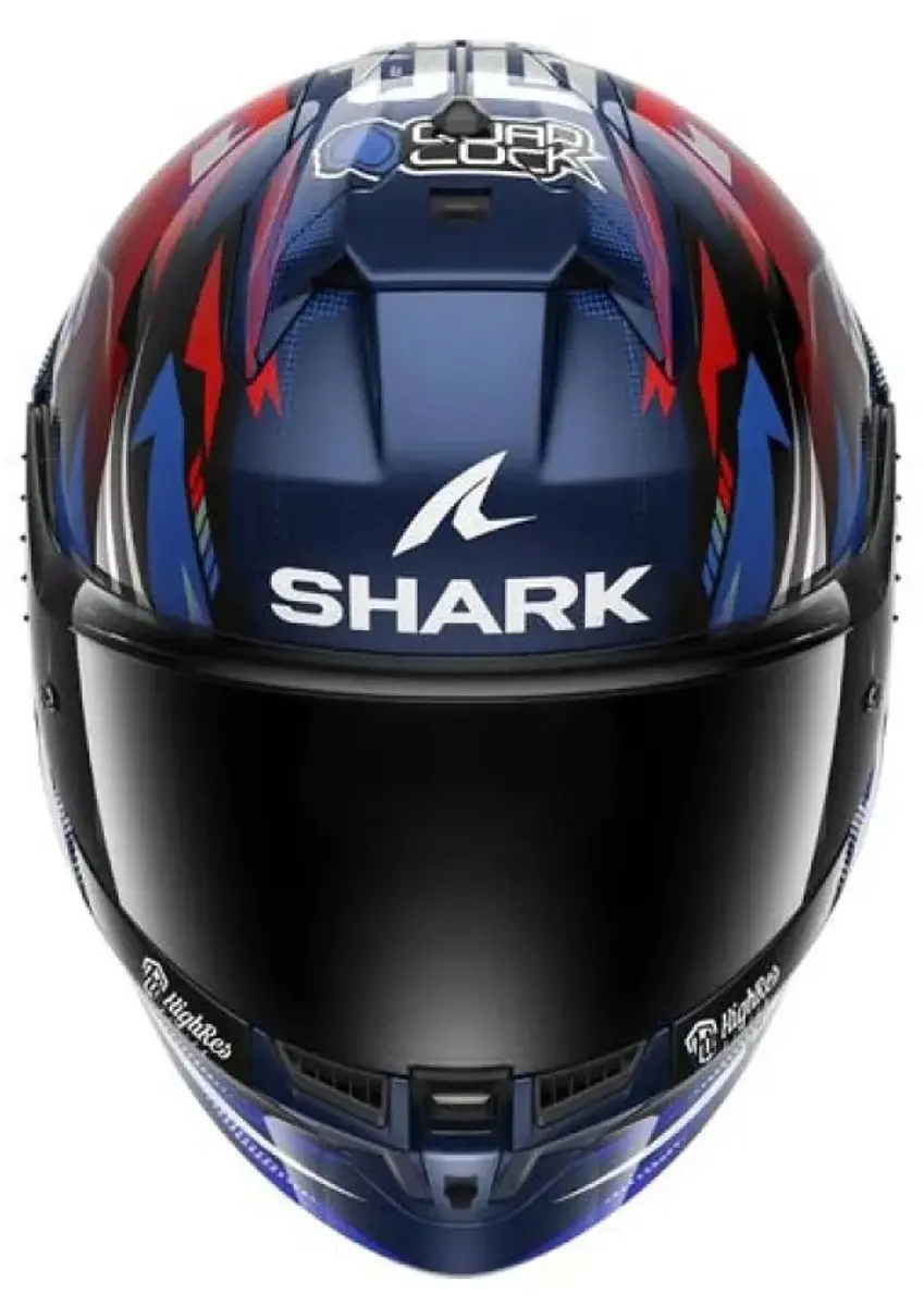 Shark Skwal Cup Replica Zarco GP de France Helm - M - Blauw/Rood