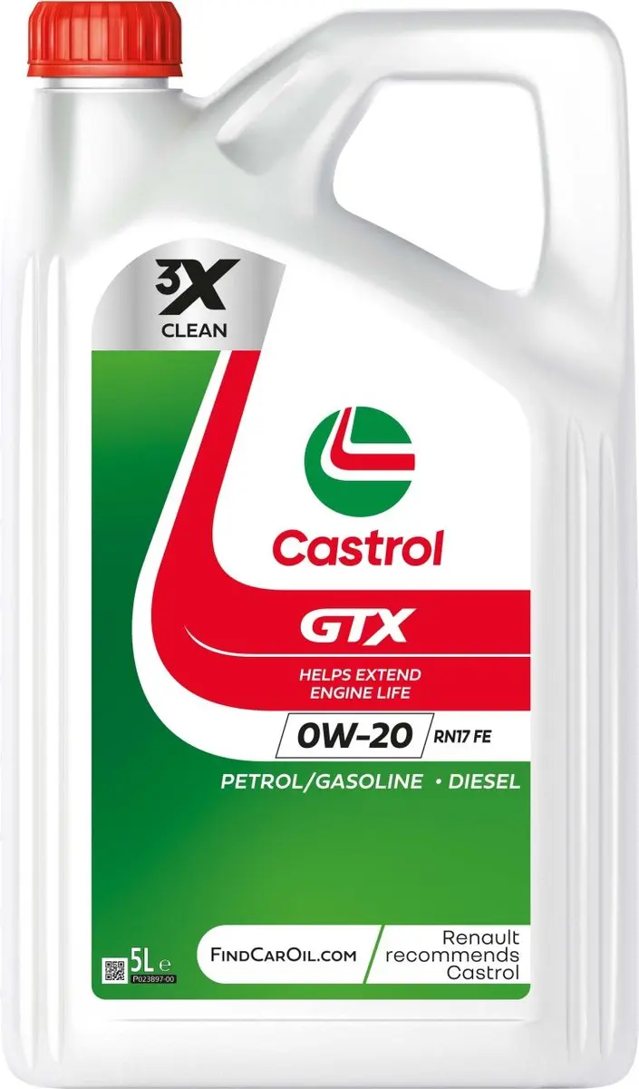 Castrol Renault GTX RN17 FE 0W-20 Motorolie 5L