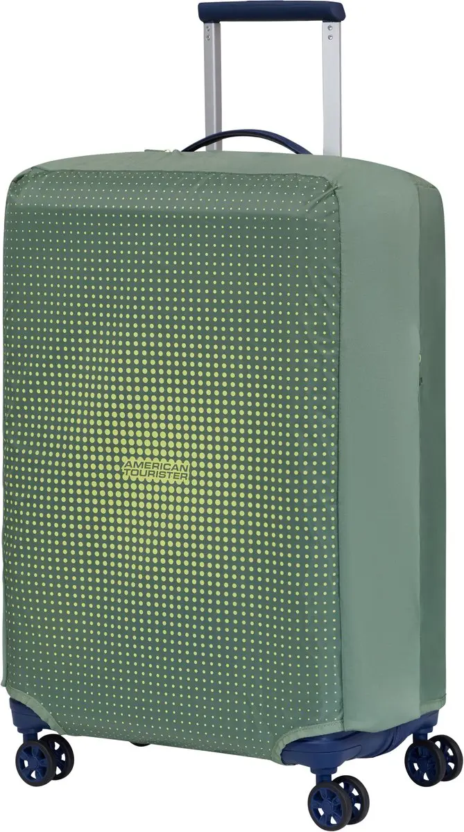 American Tourister Kofferhoes Medium 45x62x30cm - Olive Lime