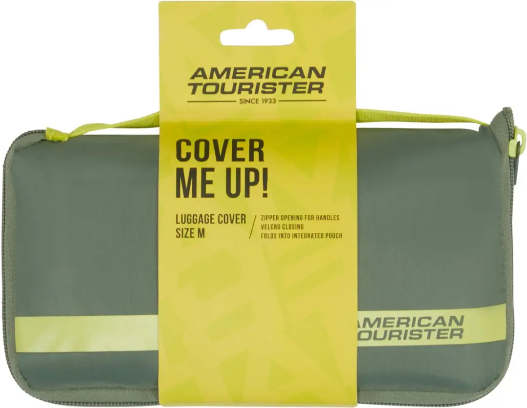 American Tourister Kofferhoes Medium 45x62x30cm - Olive Lime
