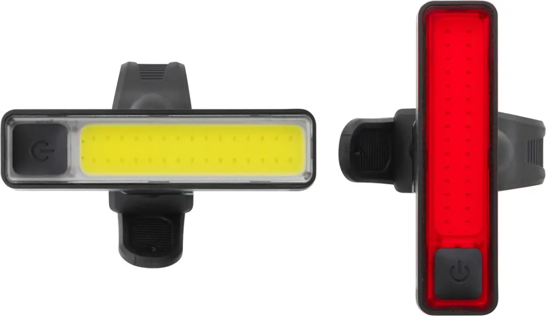 AXA Niteline Slim Fietsverlichting Set - USB-C Oplaadbaar
