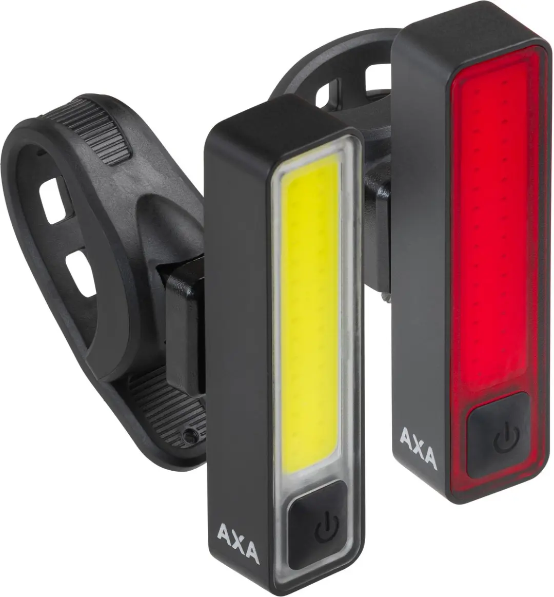 AXA Niteline Slim Fietsverlichting Set - USB-C Oplaadbaar