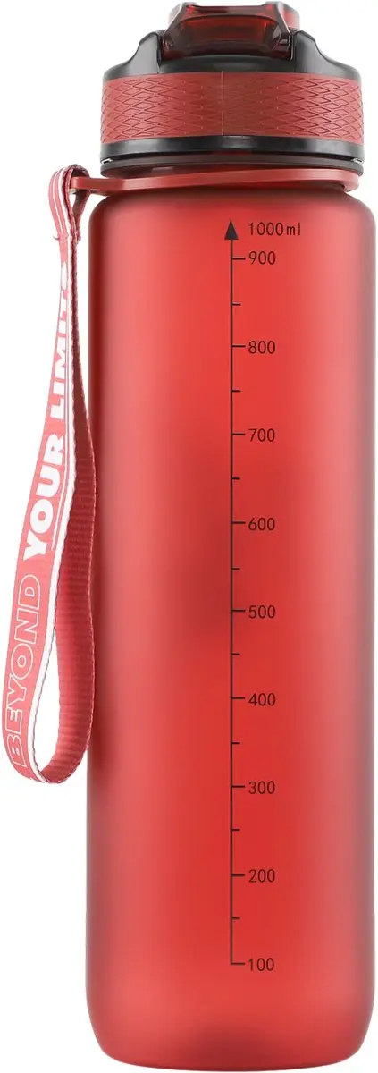 XXL Nutrition Hydrate Bottle 22189 - 1000ml - Donkerrood