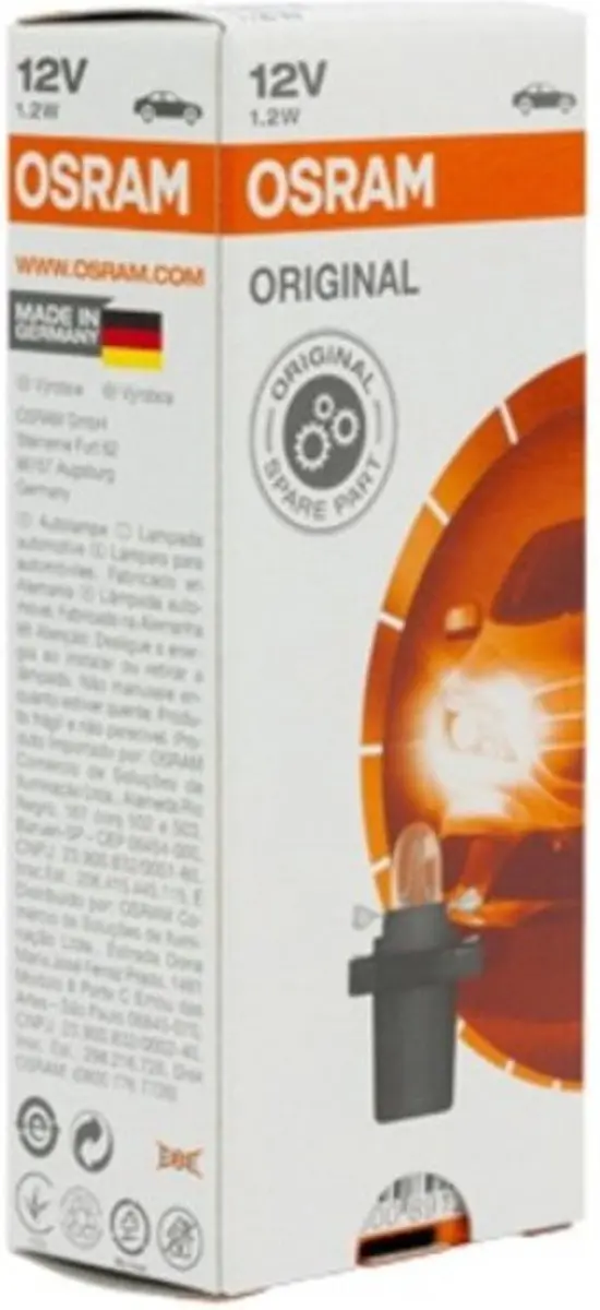 Osram 2721MF Car Bulb 12V 1,2W