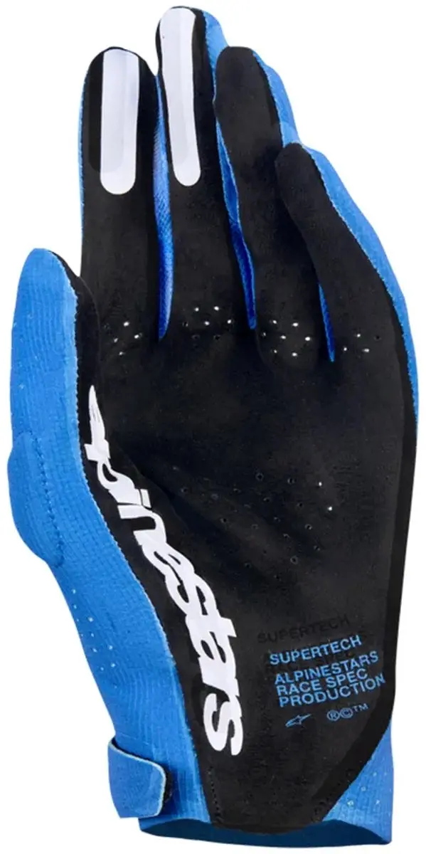 Alpinestars Supertech 2026 Motocrosshandschoenen L - Blauw/Wit