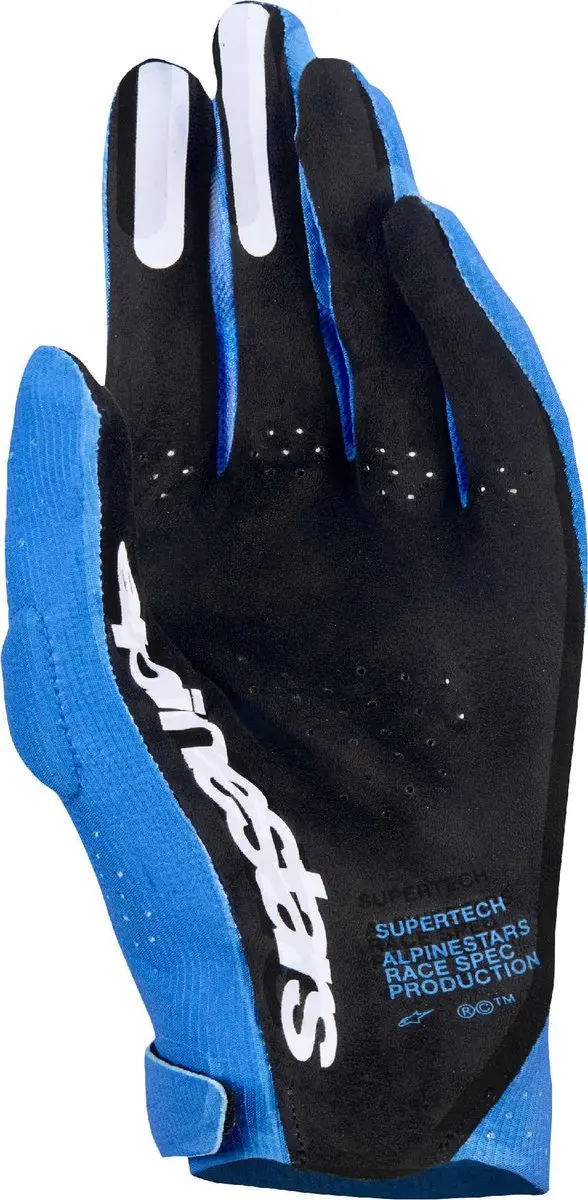 Alpinestars Supertech 2026 Motocrosshandschoenen L - Blauw/Wit
