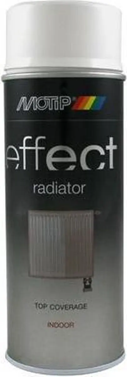 Motip Effect Radiatorlak Wit Satin 400ml