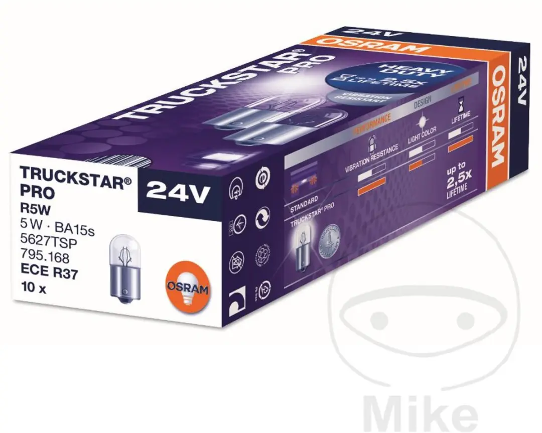 Osram Truckstar Pro R5W 24V 5627TSP