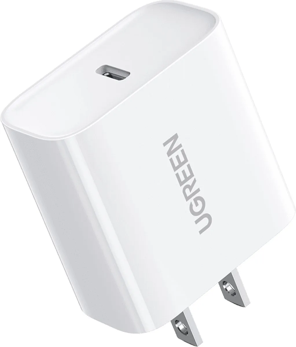 Ugreen USB-C Adapter 20W PD 3.0 - Wit