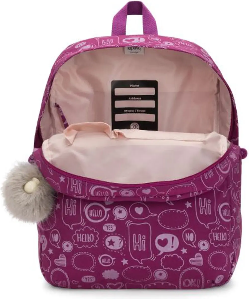 Kipling EMERY Rugzak - 20L - Paars