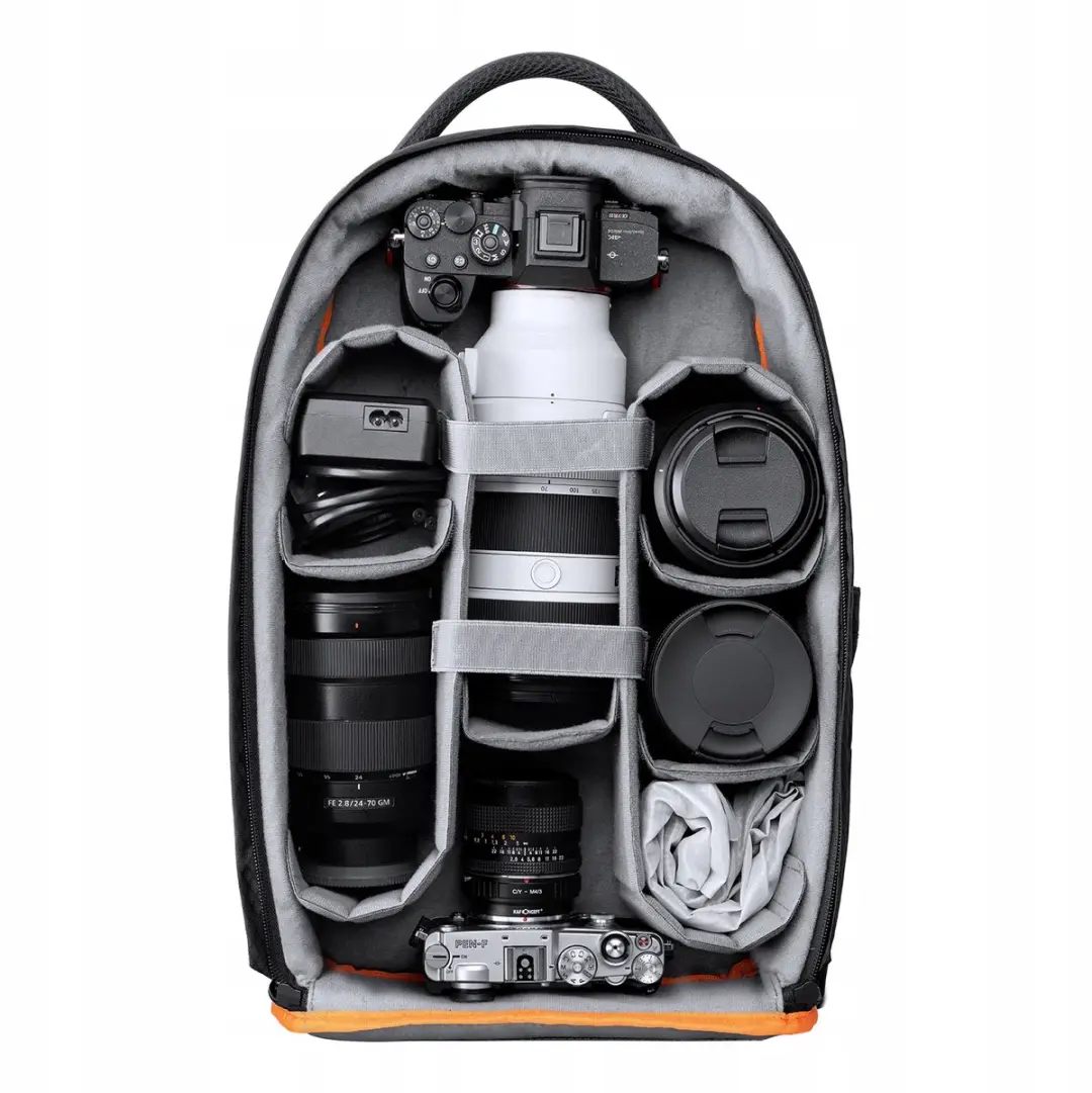 K&F Concept KF13.140 Camerarugzak 18L - Zwart