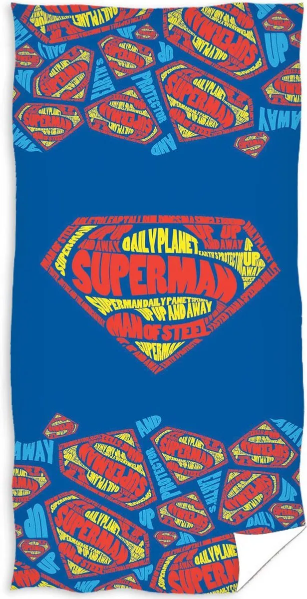 Warner Bros Superman Strandlaken 70x140cm